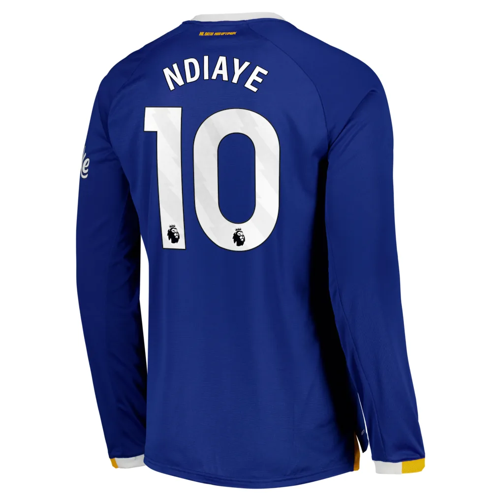 Everton Castore Home Pro Shirt 2026-27 - Long Sleeve with Ndiaye 10 printing — view 3