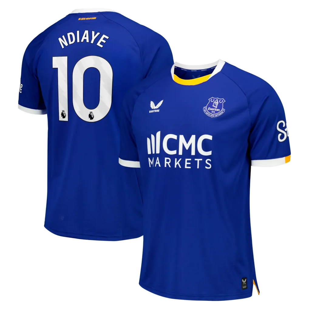 Everton Castore Home Pro Shirt 2026-27 with Ndiaye 10 printing
