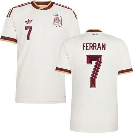 FERRAN #7 Spain Away Soccer jersey World Cup 2026