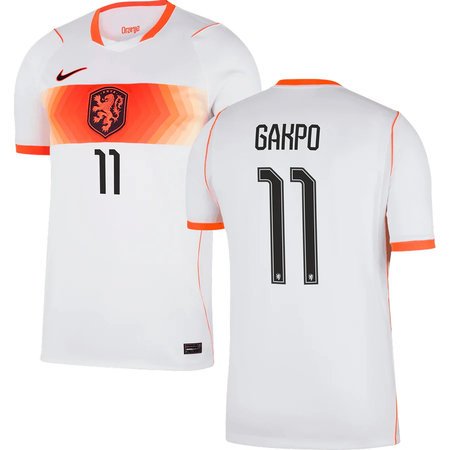 GAKPO #11 Netherlands Away Soccer jersey World Cup 2026