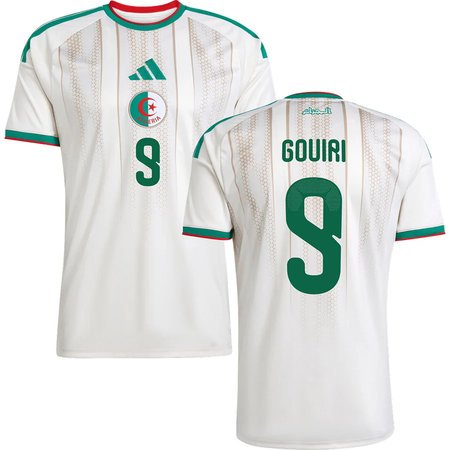 GOUIRI #9 Algeria Home Soccer jersey World Cup 2026