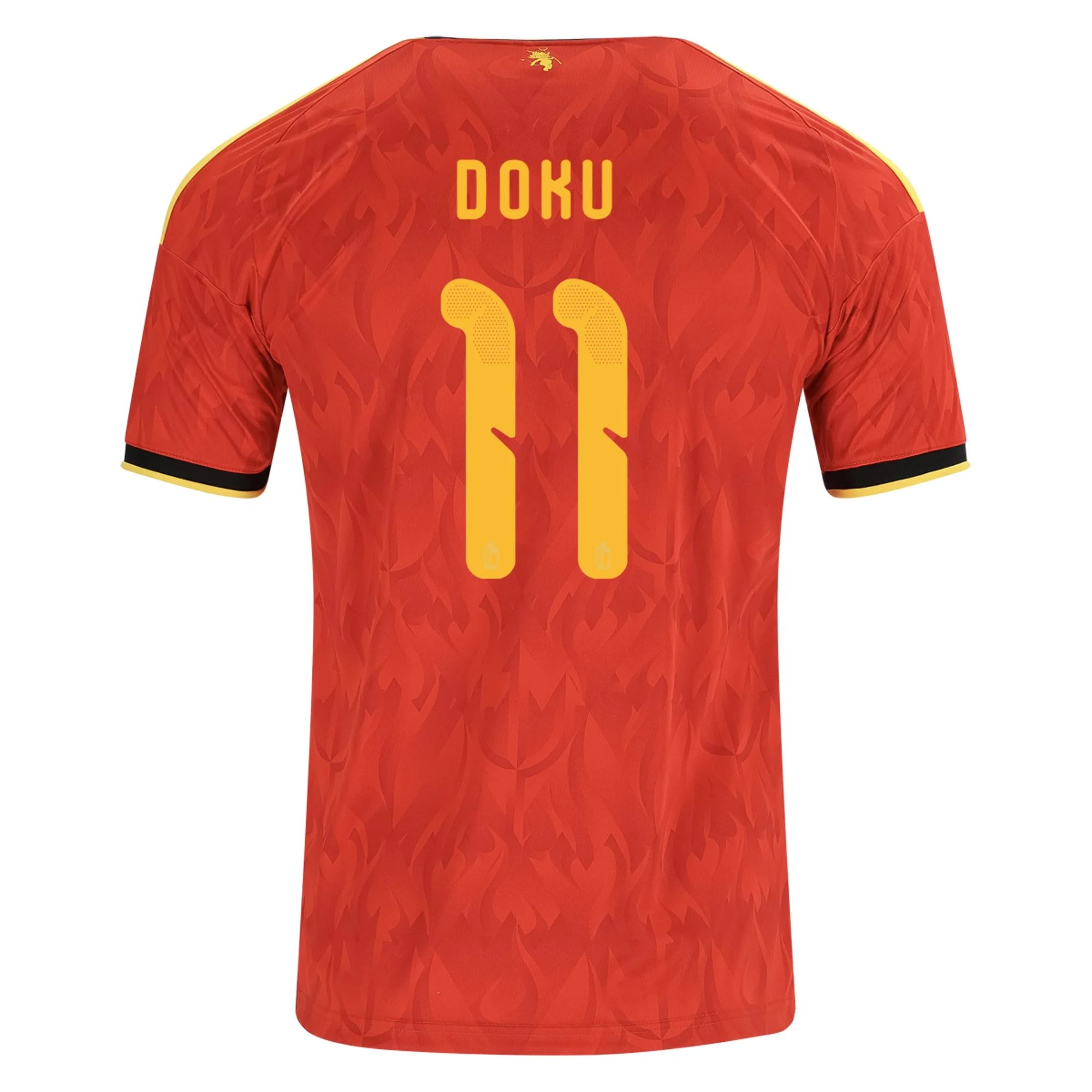 Jérémy Doku Belgium 2026/27 Adidas Home Jersey