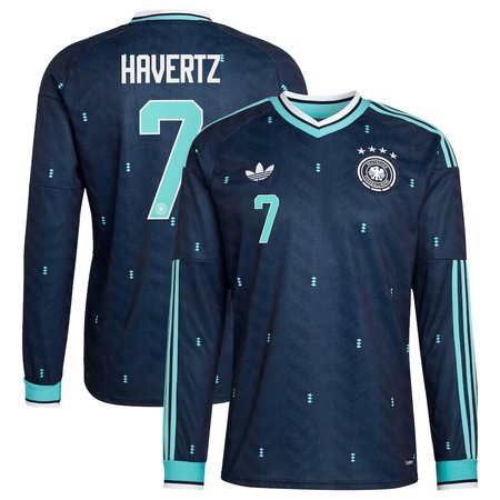 Kai Havertz #7 Germany Away Long Sleeve Soccer jersey World Cup 2026