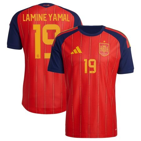 Lamine Yamal #19 Spain Home Soccer jersey World Cup 2026