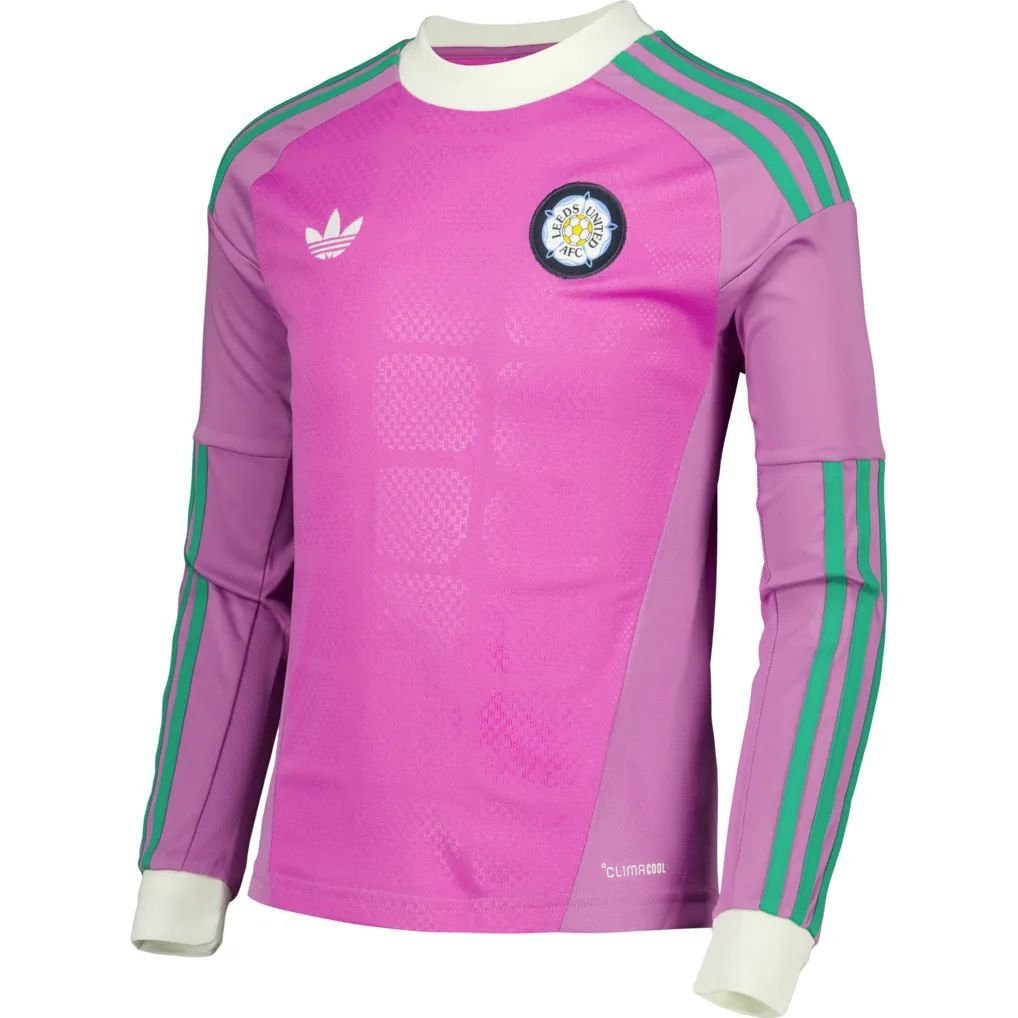 Leeds United adidas Goalkeeper Shirt 2026-27 - Long Sleeve - Kids — view 2