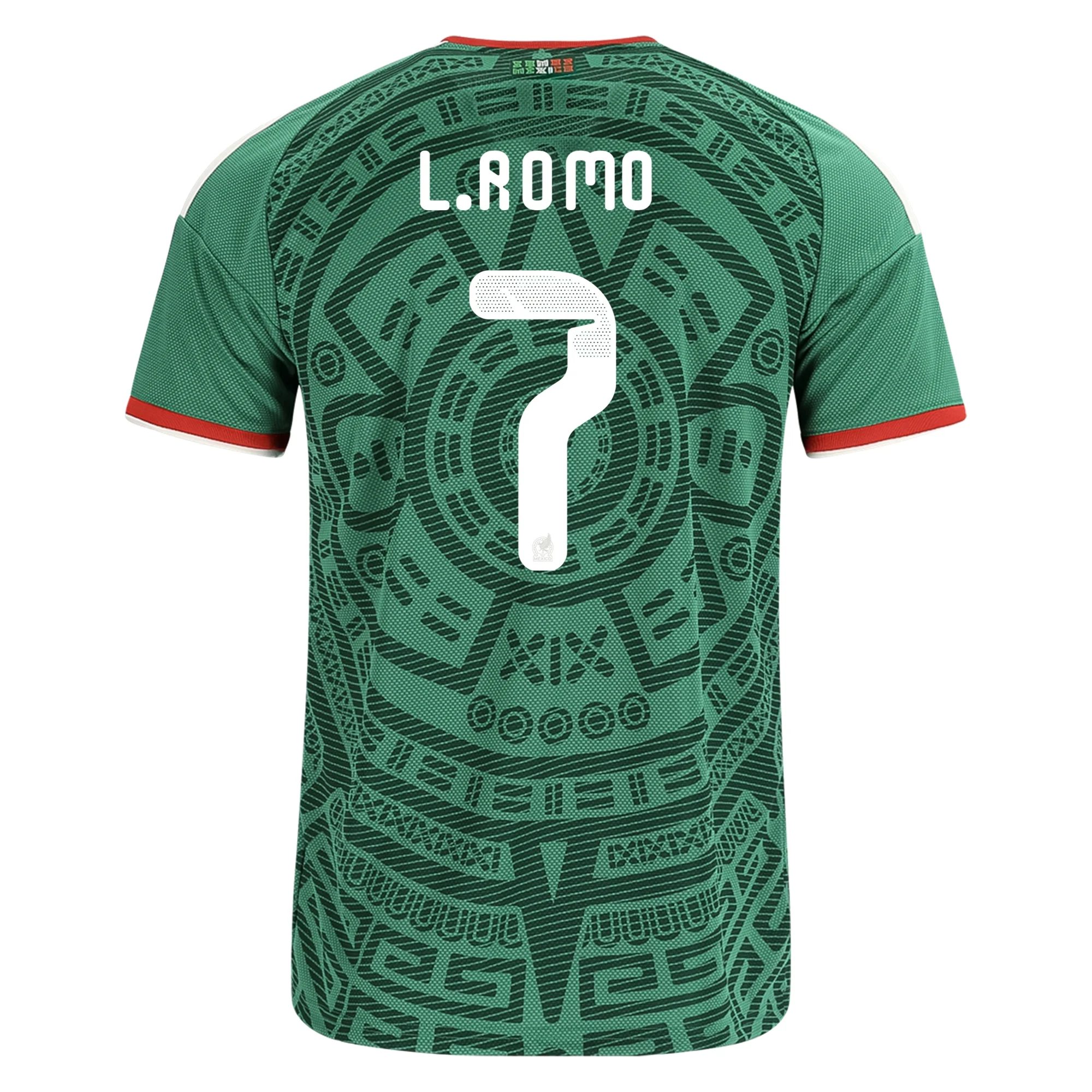 Luis Romo Mexico 26/27 Home Jersey