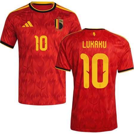 LUKAKU #10 Belgium Home Soccer jersey World Cup 2026