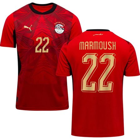MARMOUSH #22 Egypt Home Soccer jersey World Cup 2026