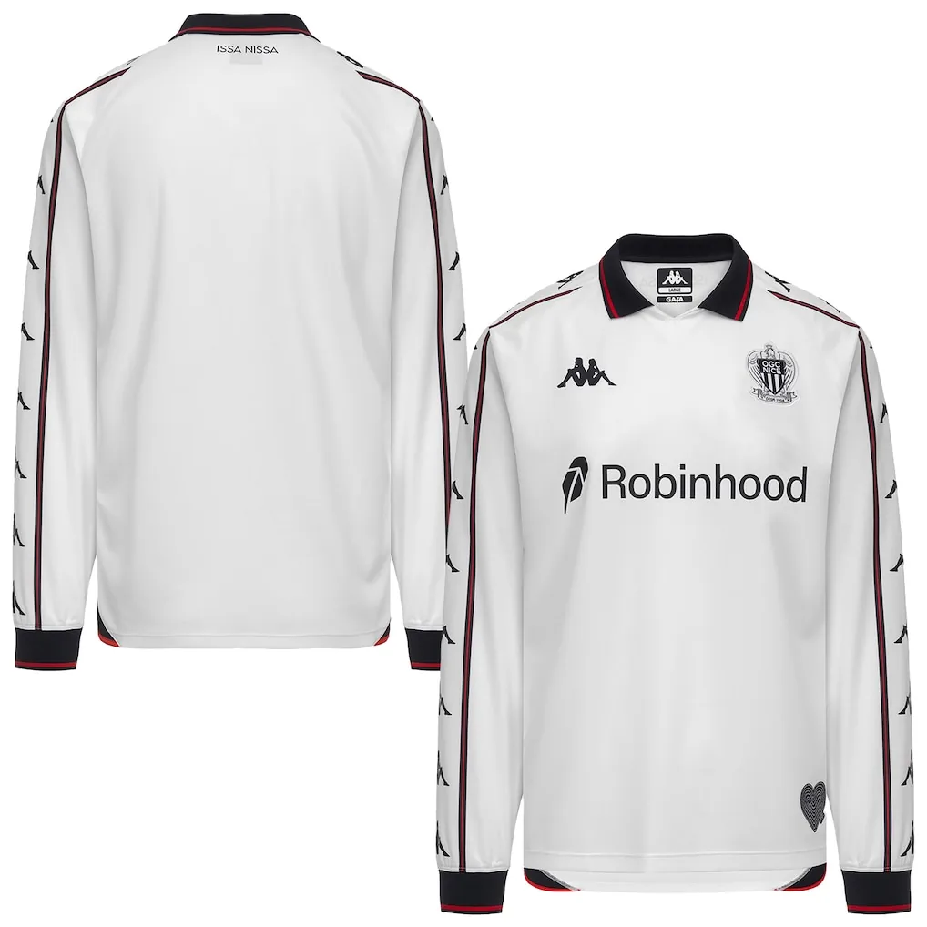 Nice Kappa Away Shirt 2026-27 - Long Sleeve