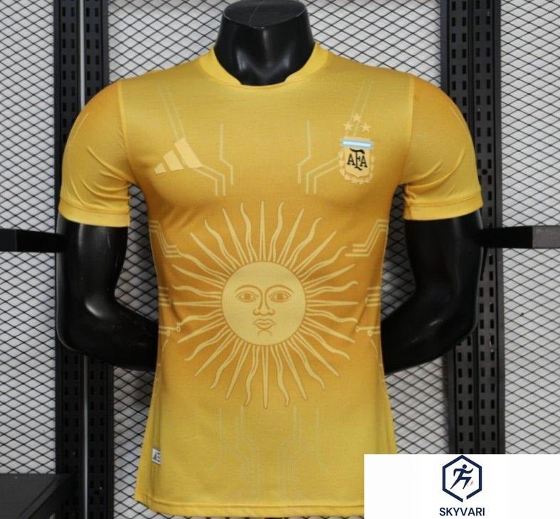 Player Version 26/27 Argentina Golden Yellow Sun of May Special Edition Jersey