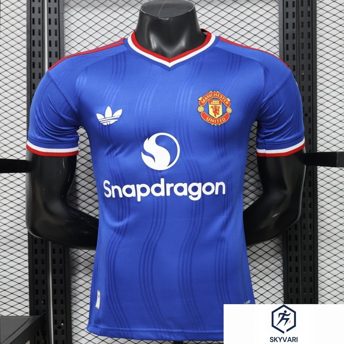 Player Version 26/27 Manchester United Away Blue Special Edition Jersey