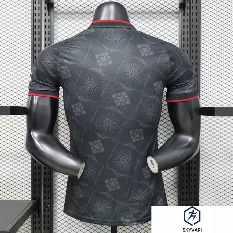 Player Version 26/27 River Plate Black with Red Diagonal Band Third Jersey — view 2