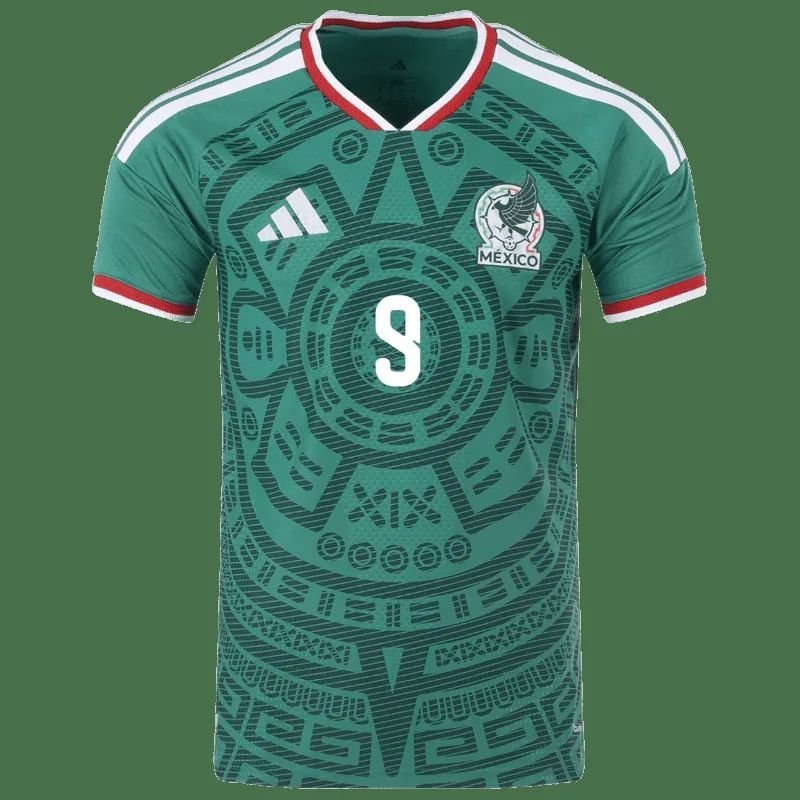 Raúl Jiménez Mexico 26/27 Authentic Home Jersey — view 3