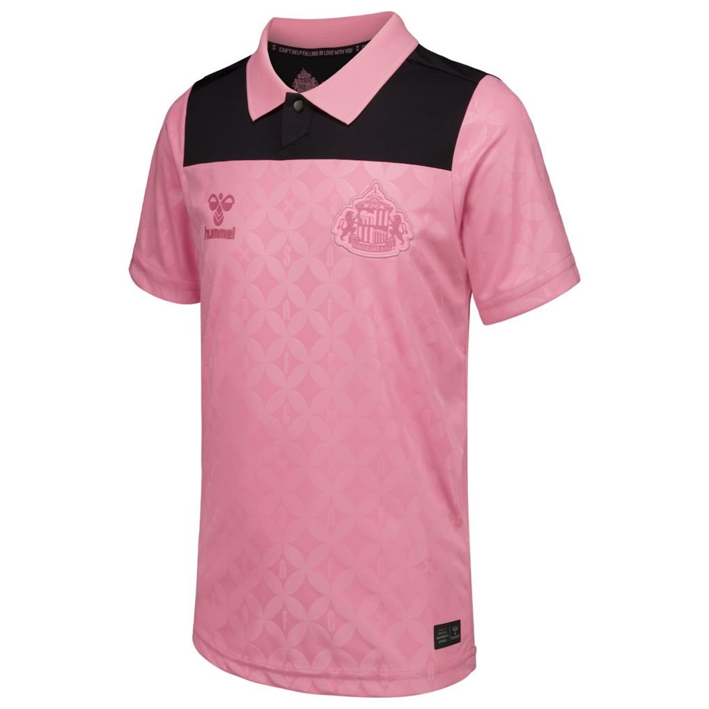 Sunderland x Elvis Hummel Away Shirt 2026-27 - Kids with E. Le Fée 28 printing — view 2