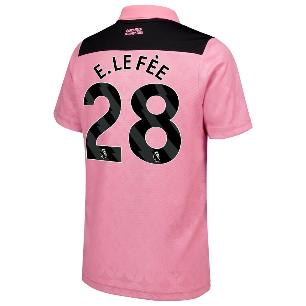 Sunderland x Elvis Hummel Away Shirt 2026-27 - Kids with E. Le Fée 28 printing — view 3