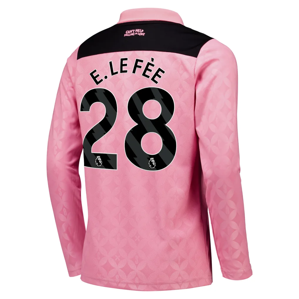 Sunderland x Elvis Hummel Away Shirt 2026-27 - Long Sleeve - Kids with E. Le Fée 28 printing — view 3