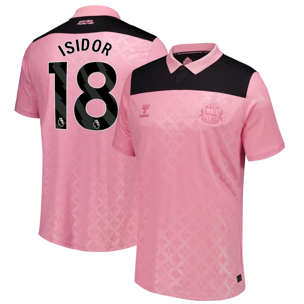 Sunderland x Elvis Hummel Away Shirt 2026-27 with Isidor 18 printing