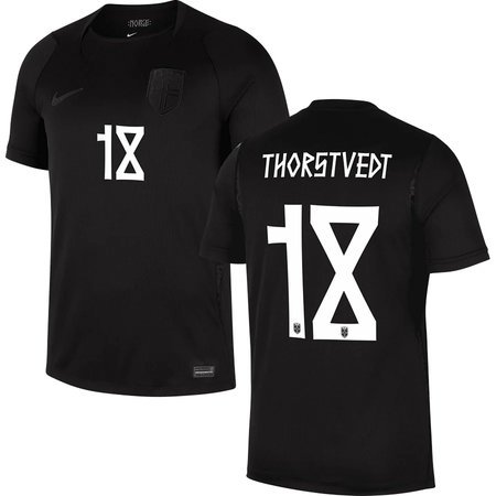 THORSTVEDT #18 Norway Away Soccer jersey World Cup 2026