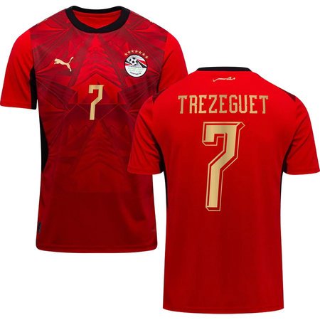 TREZEGUET #7 Egypt Home Soccer jersey World Cup 2026