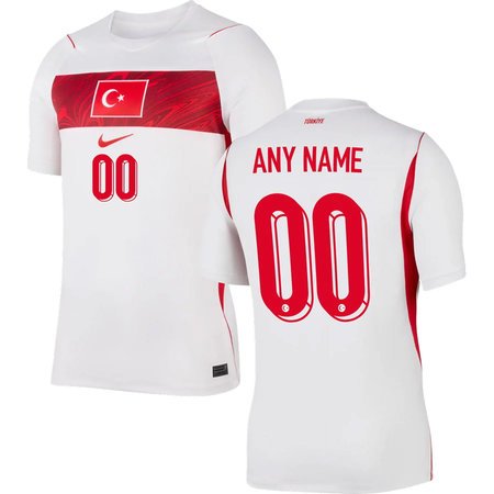 Turkey Away Custom Soccer jersey World Cup 2026