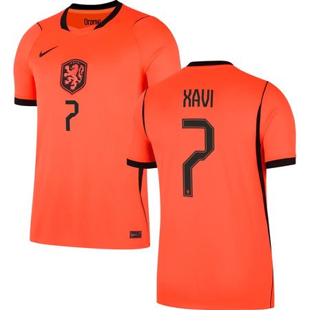 XAVI #7 Netherlands Home Soccer jersey World Cup 2026