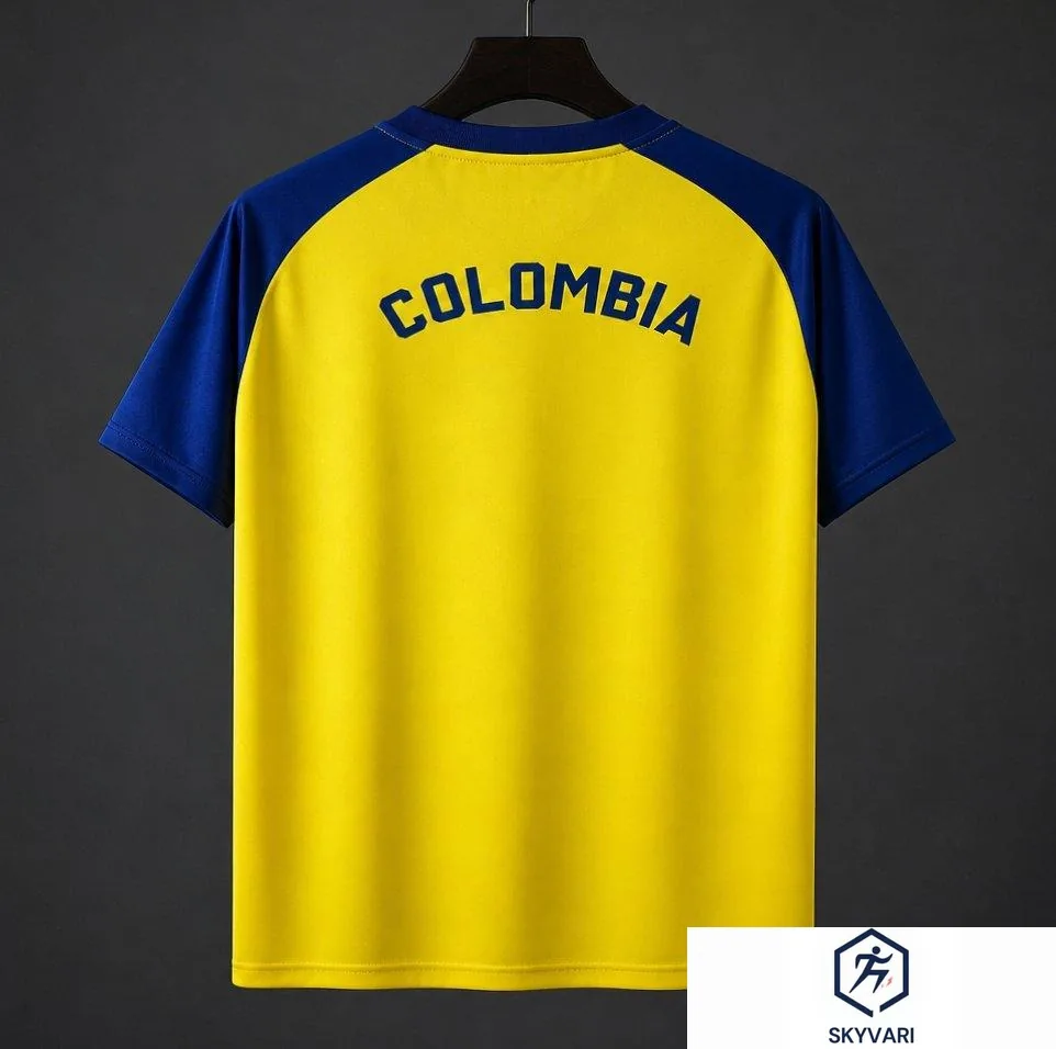 2026 Colombia Yellow Pre-Match Jersey - Soccer Football — view 2
