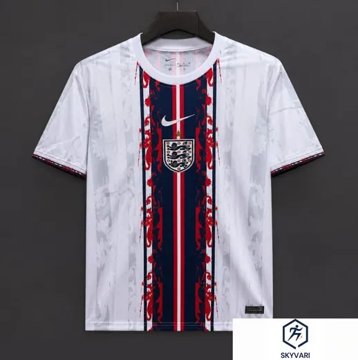 2026 England World Cup Special Edition White Jersey.