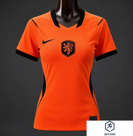 2026 Netherlands Home Women Jersey