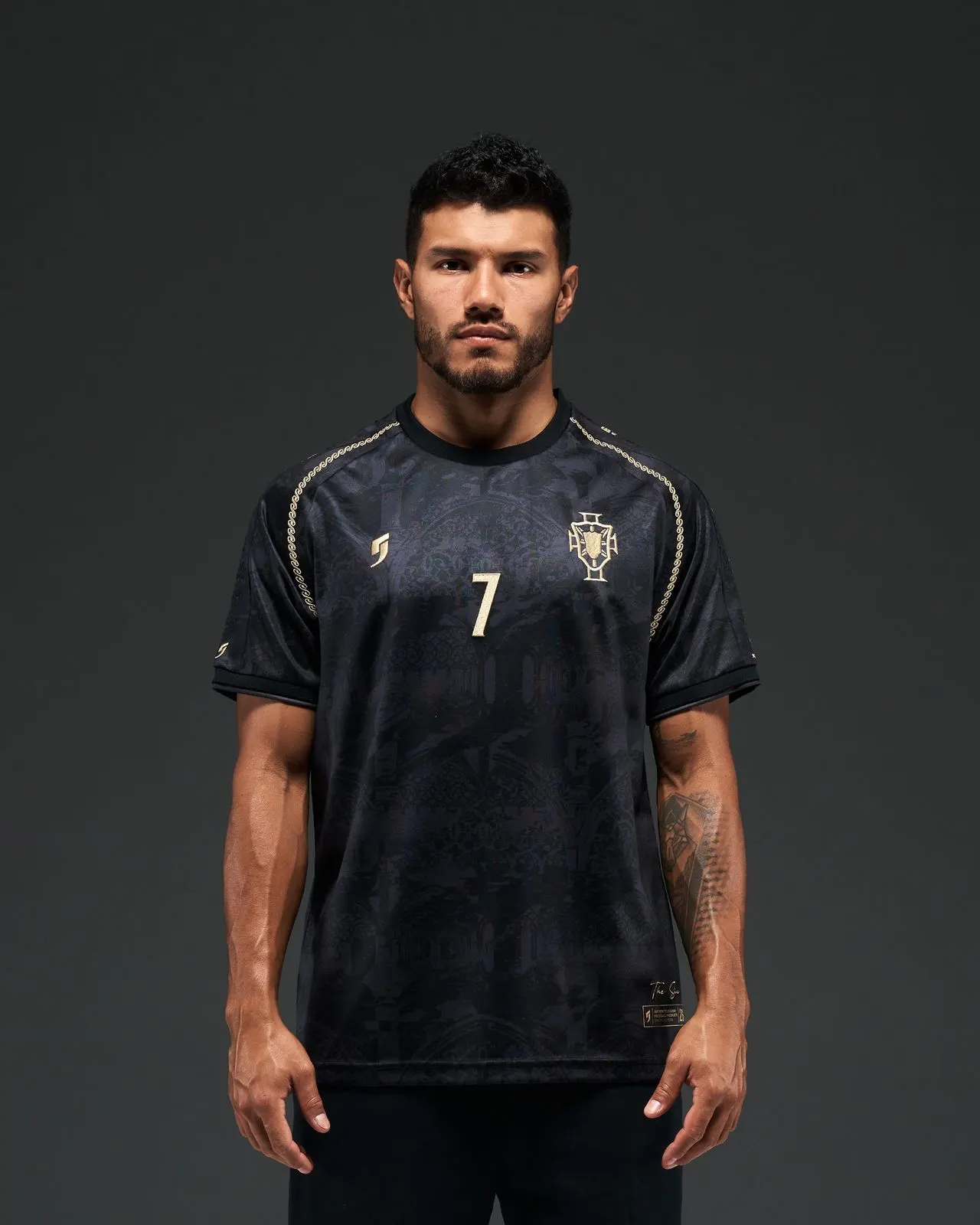 2026 Portugal Comma Football The Siu Heritage Black Jersey World Cup Edition