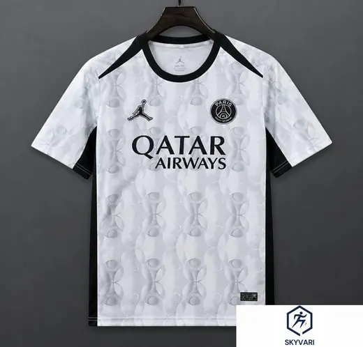26/27 PSG/Paris Saint-Germain Academy Pro Pre-Match Grey Jersey