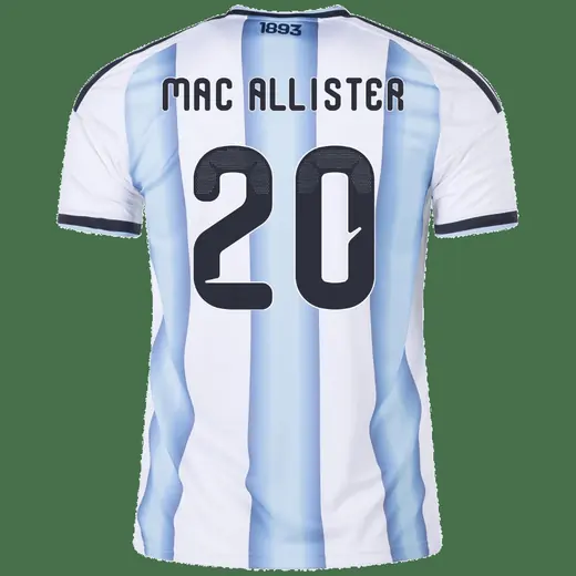 Alexis Mac Allister Argentina 26/27 Home Jersey