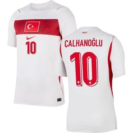 ÇALHANOĞLU #10 Turkey Away World Cup 2026 Kids Soccer Football Kit Set - Jersey and Shorts — view 2