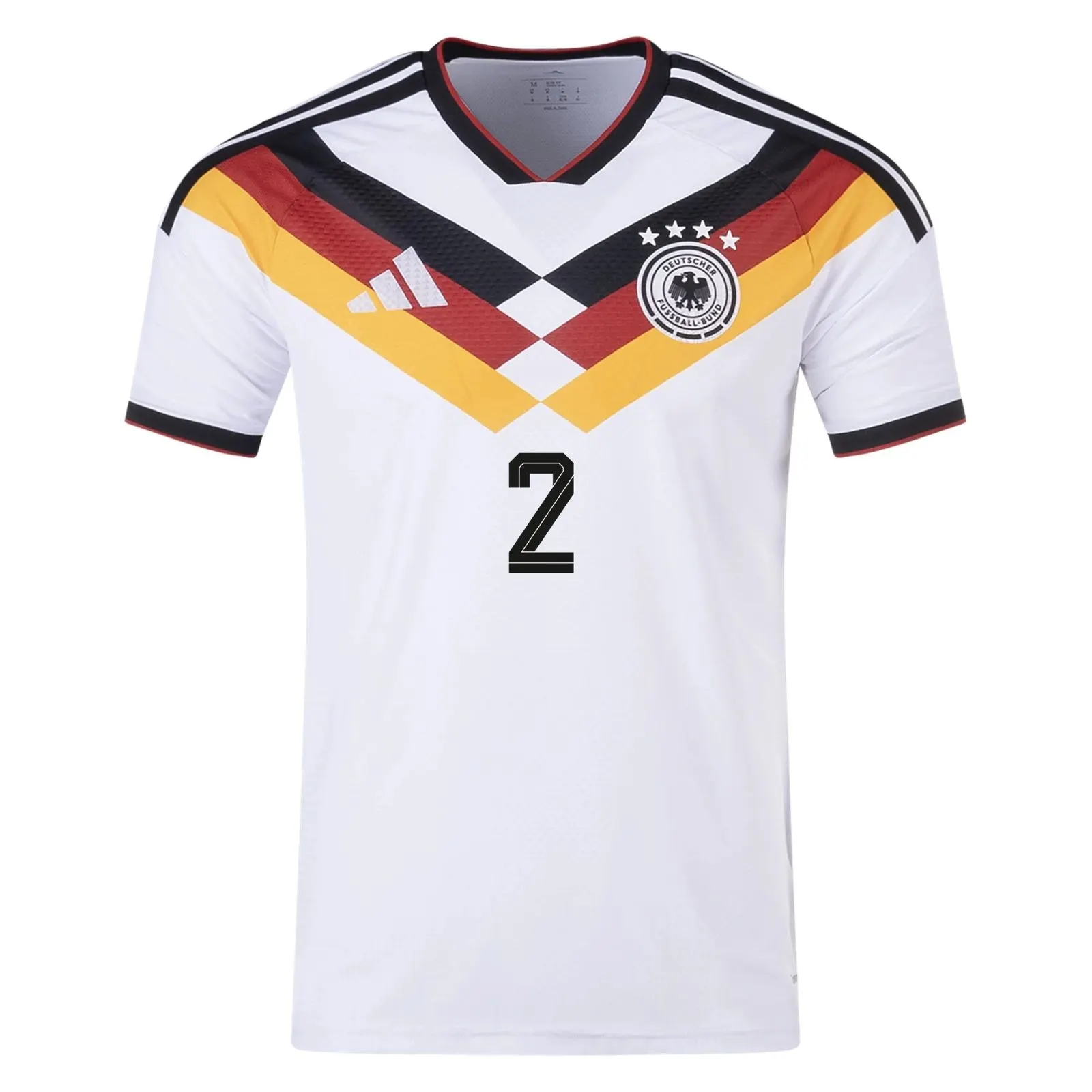 Antonio Rüdiger Germany 26/27 Authentic Home Jersey Soccer Football — view 2