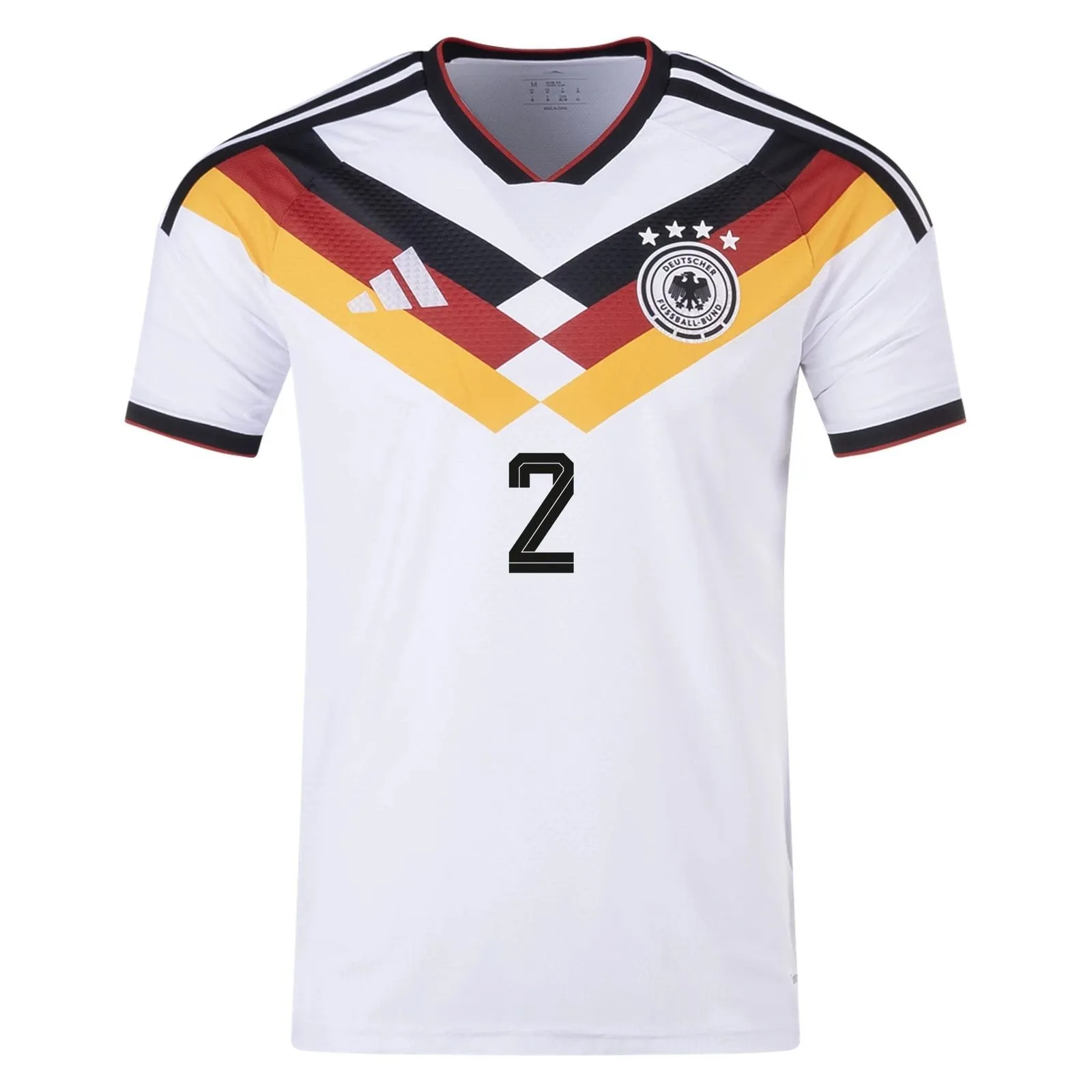 Antonio Rüdiger Germany 26/27 Authentic Home Jersey Soccer Football — view 3