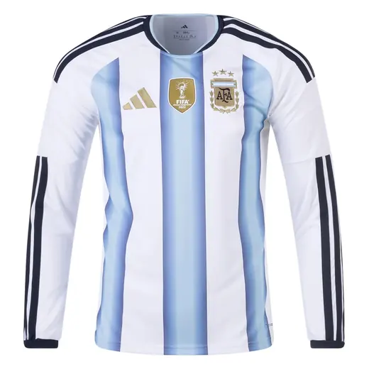 Argentina 2026/27 Adidas Long Sleeve Authentic Home Jersey