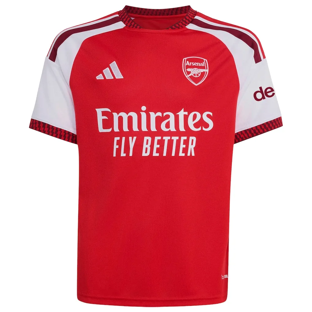 Arsenal Home Shirt 2026-27 - Kids with Ødegaard 8 printing soccer set, Includes jersey and shorts — view 2