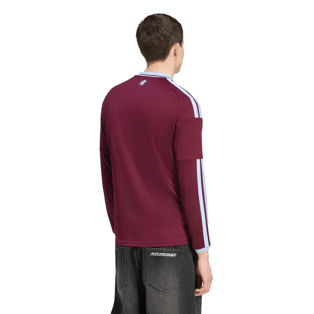 Aston Villa Home 2026-27 - Long Sleeve Kids Soccer Football Kit Set - Jersey and Shorts — view 2