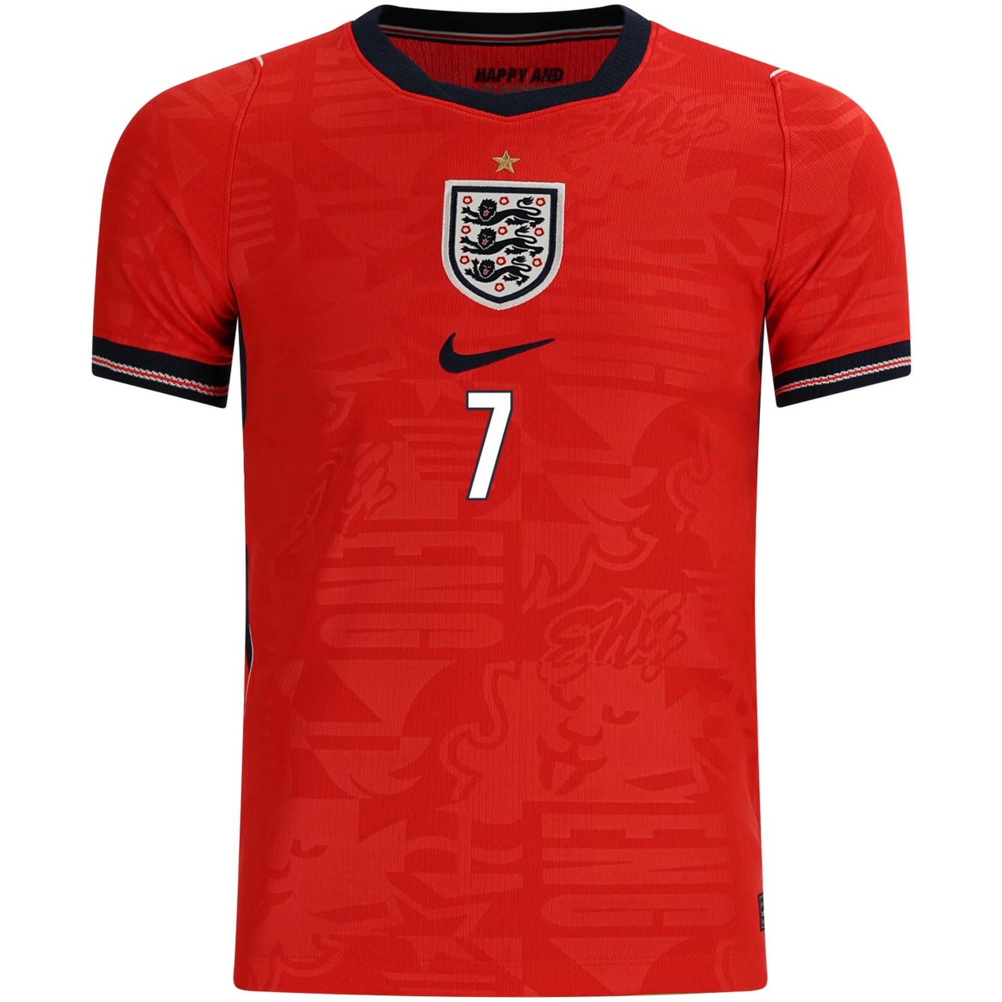 Bukayo Saka England 2026/27 Nike Youth Authentic Away Jersey — view 3