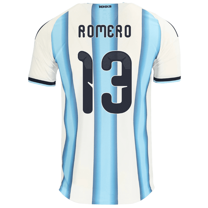 Christian Romero Argentina 26/27 Authentic Home Jersey
