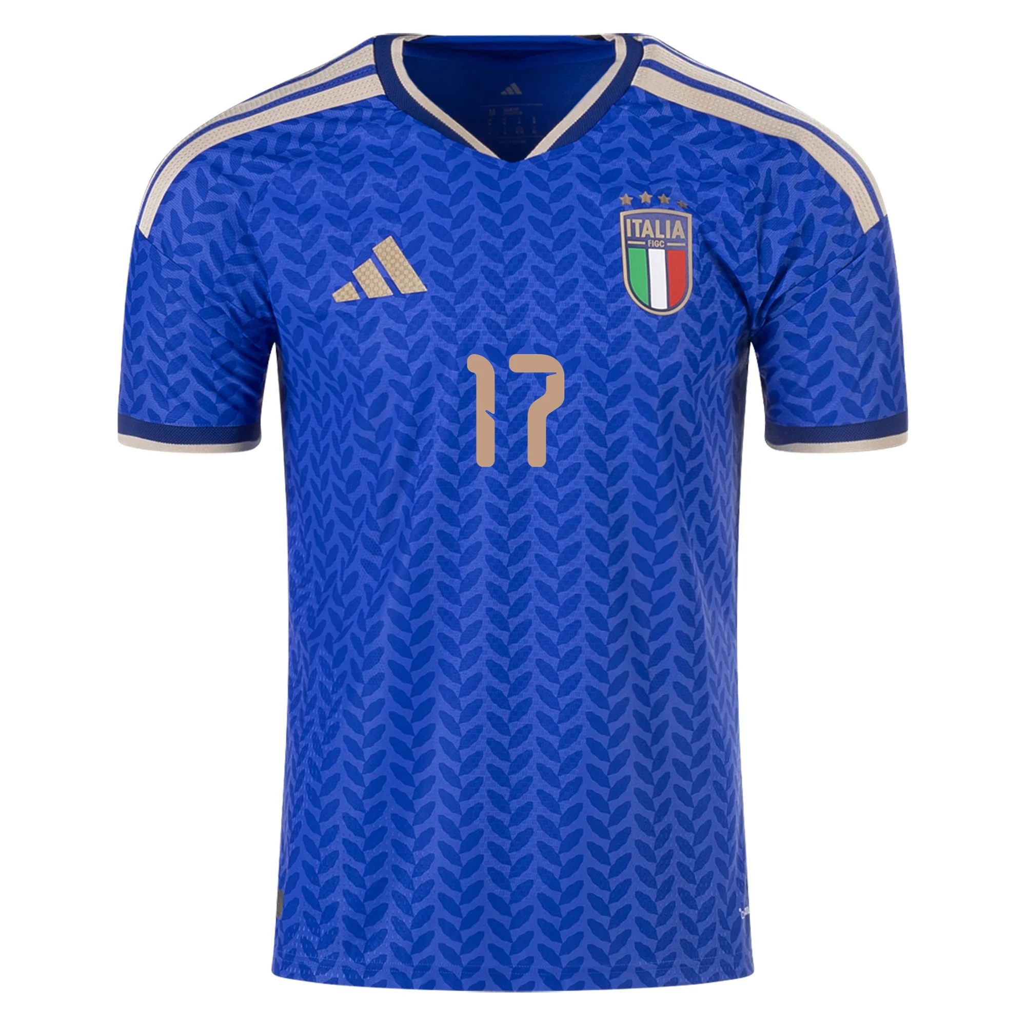 Davide Frattesi Italy 26/27 Authentic Home Jersey — view 3