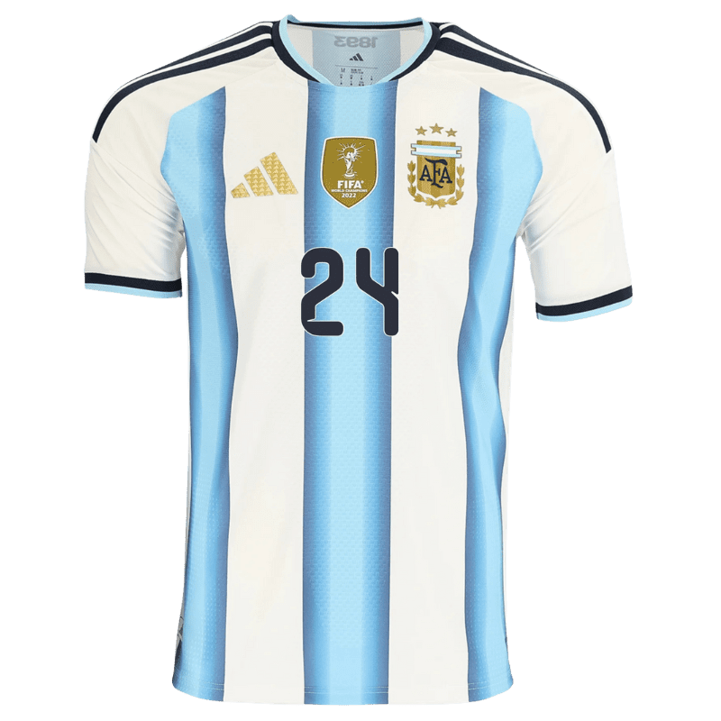 Enzo Fernández Argentina 26/27 Authentic Home Jersey — view 2