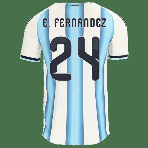 Enzo Fernández Argentina 26/27 Authentic Home Jersey
