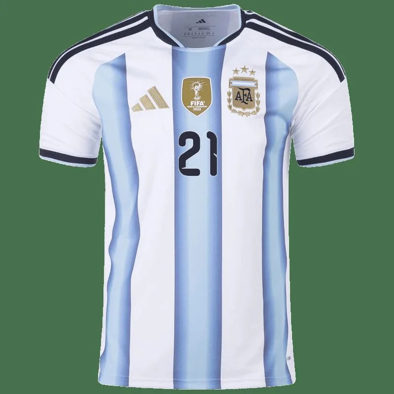 Franco Mastantuono Argentina 26/27 Home Jersey Soccer Football — view 2