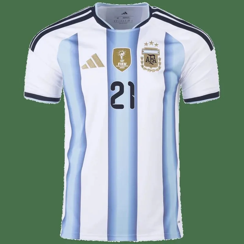 Franco Mastantuono Argentina 26/27 Home Jersey Soccer Football — view 3