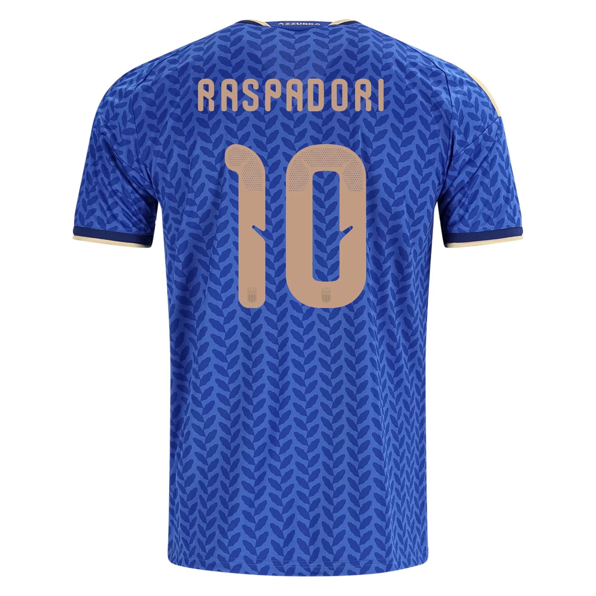 Giacomo Raspadori Italy 26/27 Home Jersey Soccer Football