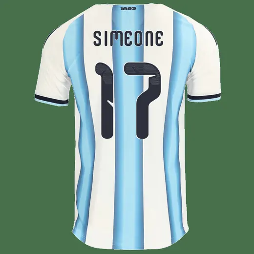 Giuliano Simeone Argentina 26/27 Authentic Home Jersey