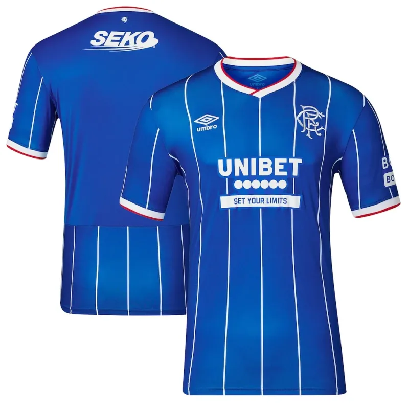 Glasgow Rangers Home Shirt 2026-27 Soccer Football Jersey