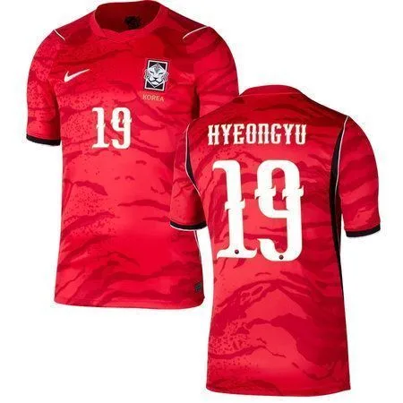 HYEONGYU #19 South Korea Home Soccer jersey World Cup 2026 — view 2