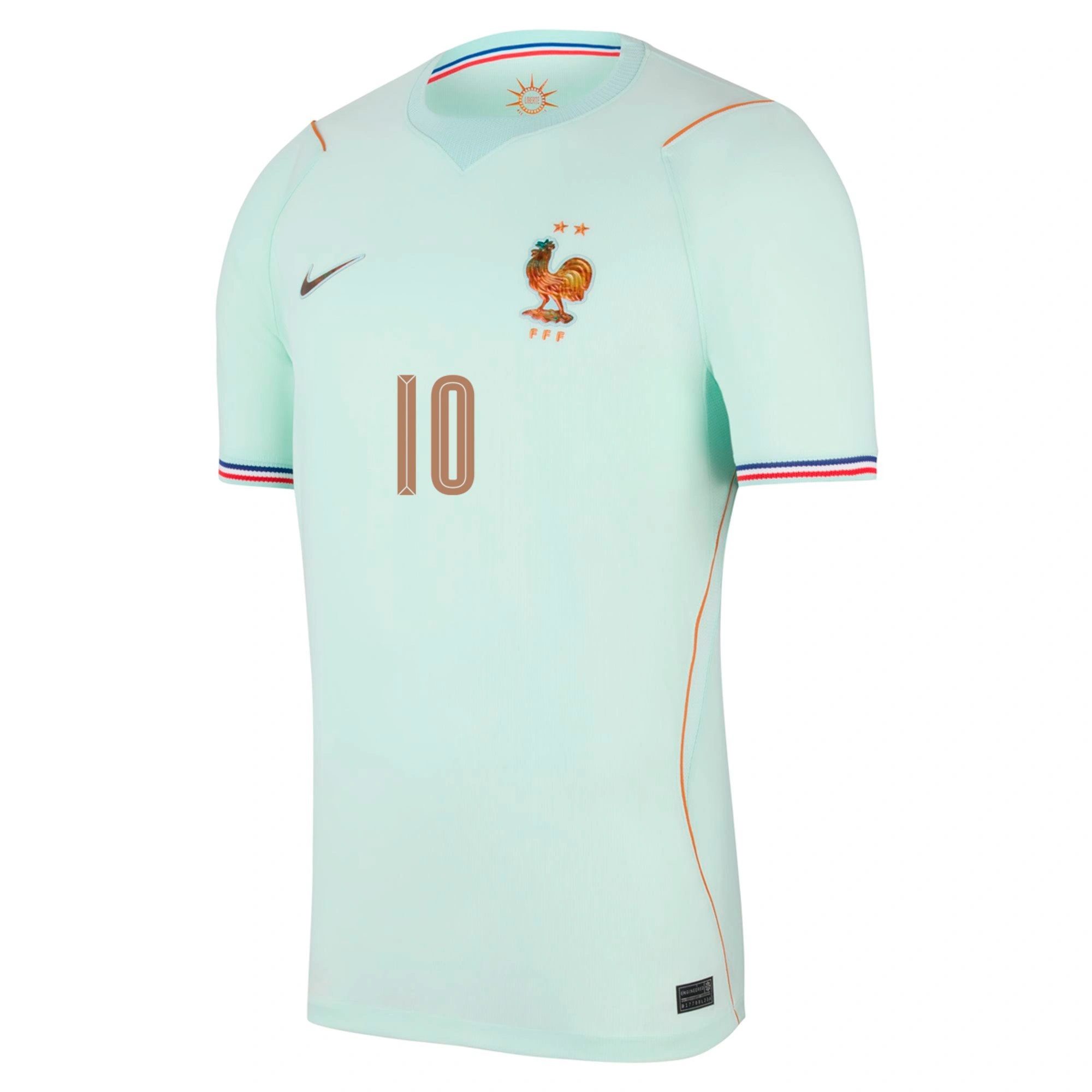 Kylian Mbappe France 2026/27 Nike Authentic Away Jersey — view 3