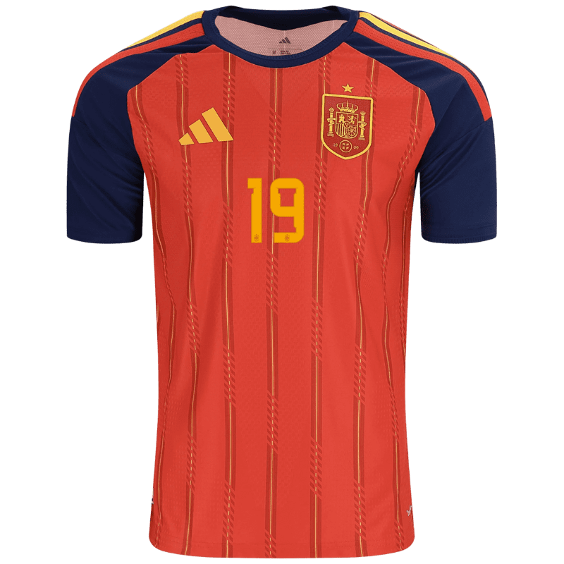 Lamine Yamal Spain 26/27 Authentic Home Jersey — view 3